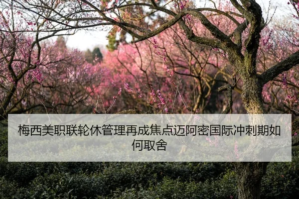 梅西美职联轮休管理再成焦点迈阿密国际冲刺期如何取舍